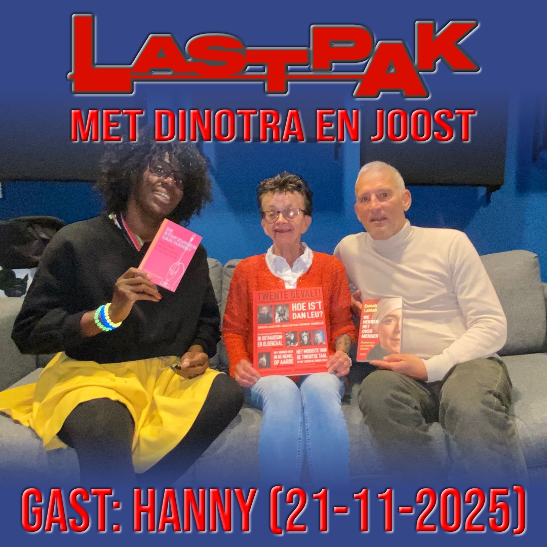 Hanny bij Lastpak op de bank…