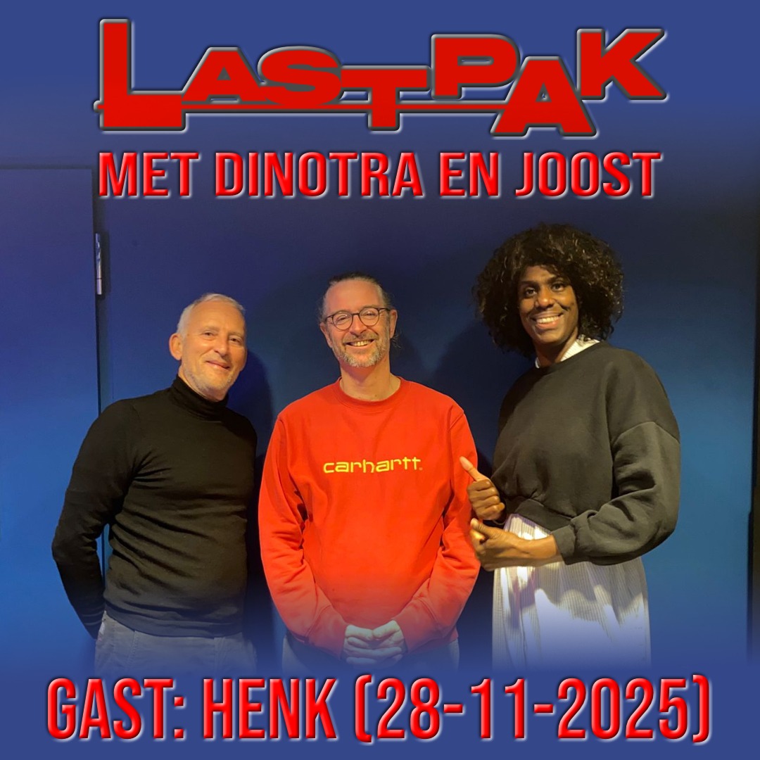 Henk bij Lastpak op de bank…